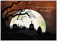 Dying to Say Thanks Card D4094D-Y